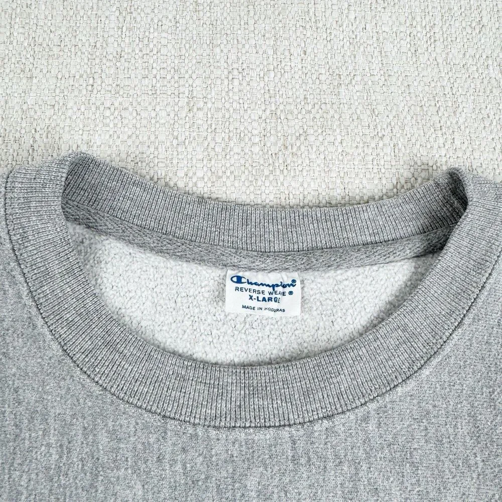 Penn State University Champion Reverse Weave Vintage Men's Crewneck Sweatshirt - Picture 5 of 15